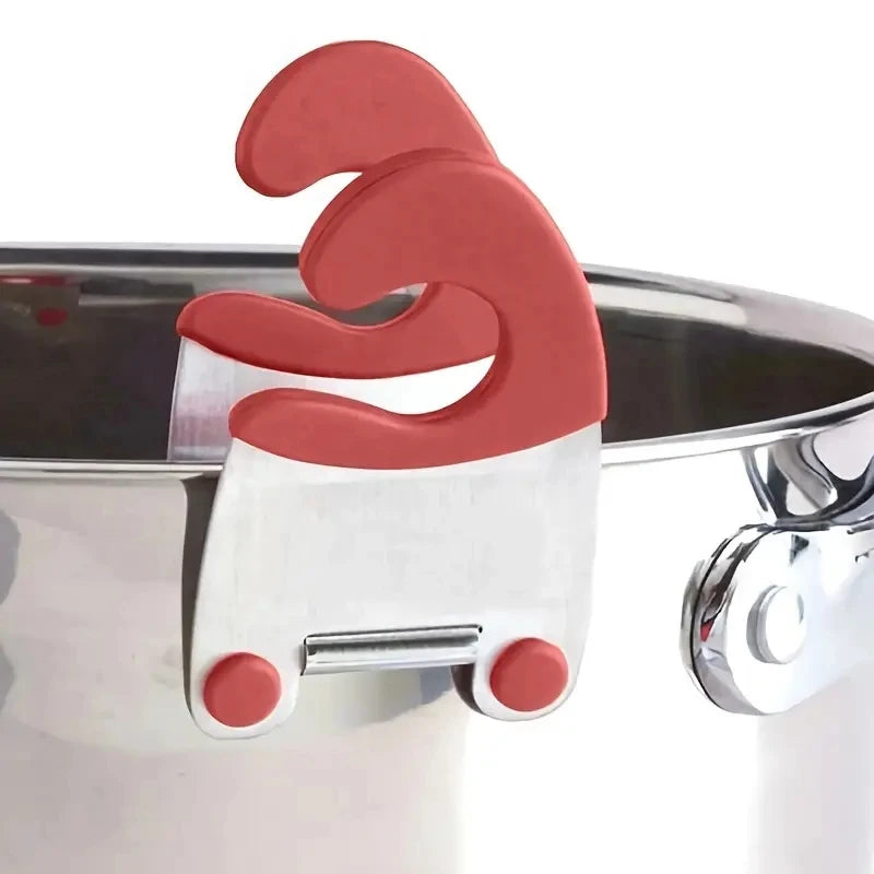 COMPRE 1 LEVE 2: Suporte de Colher de Aço Inoxidável com Silicone